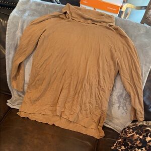 J. Jill Warm Brown Knit Top